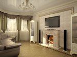 Интерьер гостиной