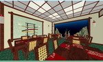 Интерьер клуба, ресторана, банкетного зала
