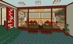 Интерьер клуба, ресторана, банкетного зала