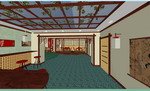 Интерьер клуба, ресторана, банкетного зала