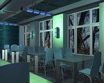 Интерьер клуба, ресторана, банкетного зала