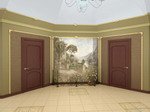 Интерьер мансардного помещения