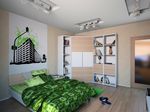 Интерьер молодежных и подростковых комнат